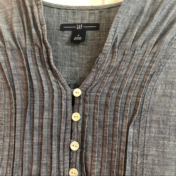 GAP chambray look denim shirt - Picture 5 of 7